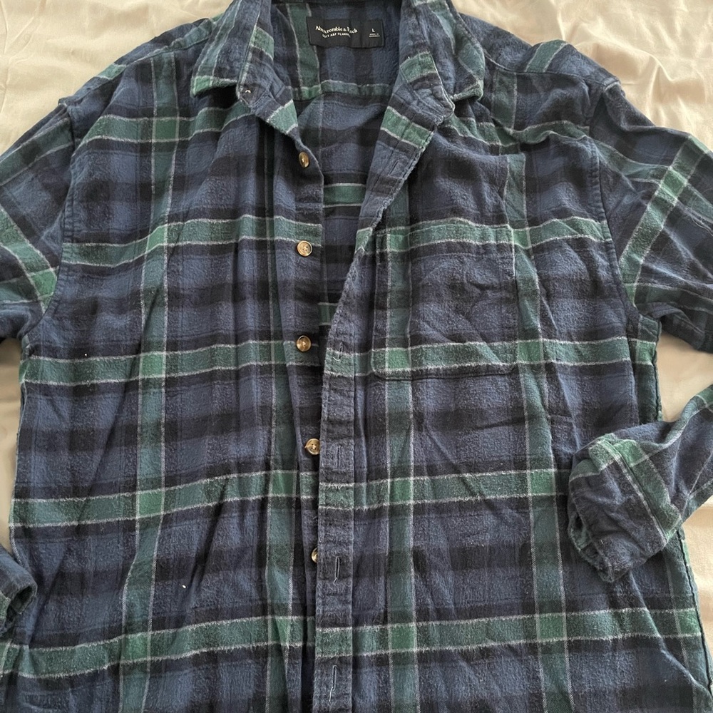 Mens Abercrombie flannel